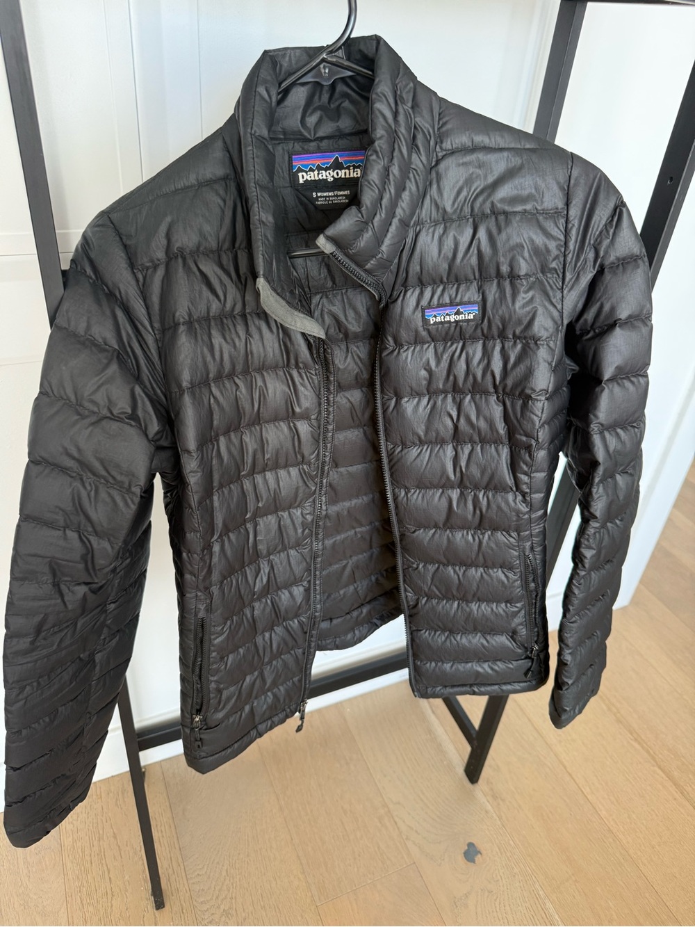 Patagonia Women's Black Quilted Lightweight Puffer Jacket